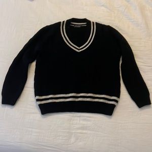 Brandy Melville Sweater Navy/Cream